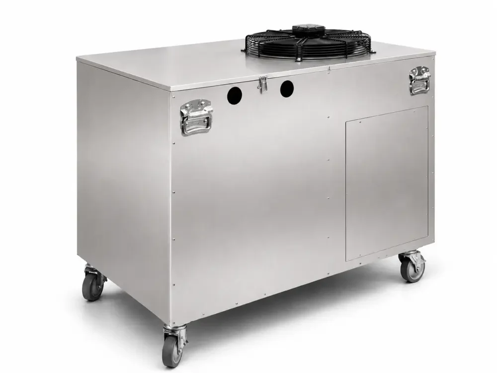 Industrial stainless-steel water chiller